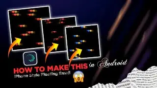 How to Make Floating Emoji in Alight Motion | Alight Motion Editing | Flying Emoji Effects