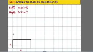 Transformations - enlarging shapes (1)