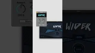 Download a free Max For Live wrapper for the Wider VST plugin by Polyverse 🛰 #Shorts #Ableton