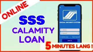 SSS Calamity Loan Online Application: Paano mag Apply ng Calamity Loan SSS 2024 - Typhoon Carina