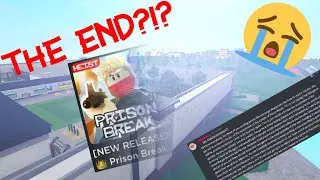 THE END of Prison Break!!! (Roblox) 😭😭😭😭😭😭