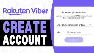 How to Create Account on Rakuten Viber Messenger (2025)