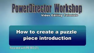 How to create a puzzle piece introduction