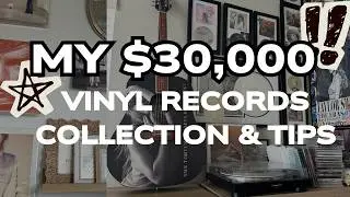 💿RARE Taylor Swift Vinyl Records Collection Tour Set Up🌙 Tips & Mistakes for Beginners