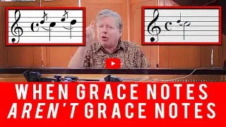 Grace Notes That Aren't Grace Notes: A Piano Lesson