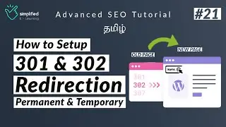 What is 301 & 302 Redirection? | Seo Tutorial For Beginners in Tamil | Part-21