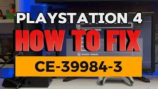 How To Fix PS4 Error CE-39984-3 Network Obtaining IP