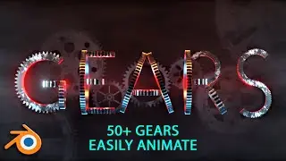 Make and animate gears the right way : easy and realistic!