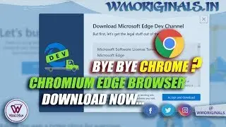 Microsoft Edge Chromium Download & Install Process | Available for Edge Insiders 🐱‍💻