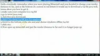 How to download 64-bit Java for Minecraft