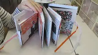 Tuto Express/Verbal (Partie A) | Album Facile (Bloc Action) avec Pop-ups Simples | Scrapbooking