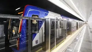 ПОЕЗДКА на МЕТРОВАГОНЕ М110 (БОРТ.НОМЕР 10206) МАРШРУТ 43,Л3
