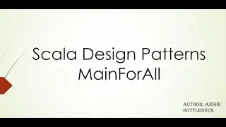 Scala Design pattern - Main for all