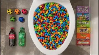Will it Flush? Coca Cola, Fanta, Mirinda Balloons, Plastic Balls, Skittles, M&Ms, Orbeez, McDonalds