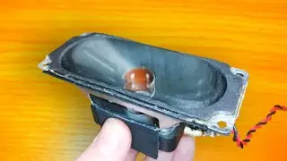 Кастомный телевизионный динамик. Custom TV speaker - crash test