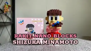 RAKIT SHIZUKA MINAMOTO VERSI NANO BLOCKS | TOYS | RAKIT MAINAN ANAK ANAK | DORAEMON SERIES
