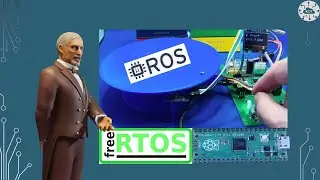 Video Turntable Mk2: Raspberry Pi Pico, MicrROS, ROS2 and FreeRTOS