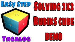 Paano NABUBUO ang 2x2 RUBIKS CUBE?