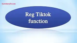 How to Auto Create Tiktok accounts | Tiktok Marketing tool