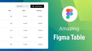 Figma Table Design - Figma Tips - Figma Tutorial - Figma Hack