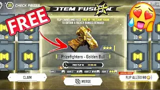 codm item fusion event 2023 | how to get free prizefighters golden bull in codm | free assault knife