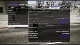 Come impostare la Chat Vocale & Radio su Vortic Academy 7.0