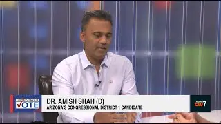 Dr. Amish Shah talks about his run for the CD1 race