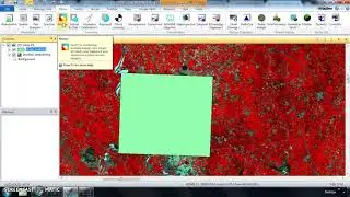How to Subset and Clip Raster Image through Shapefile in Erdas Imagine software