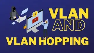 Vlan and Vlan hopping in 100sec | Vlan attack vector