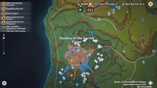 Brilliant Chrysanthemum locations | Fast and Efficient Route | Ascension Materials | Genshin Impact
