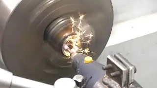 Making Lathe MILLING Tool Attachment at Home - Genius Invention!