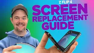 How to Replace the Screen on a Flipping Samsung Z Flip 4 and Recover Data!