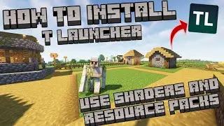 🔴 How to install TLauncher / Minecraft 🔴 | Use Resource pack and Shaders 🔴