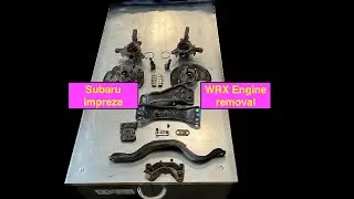 iMpReZa WRX Engine removal, EP 7 of the full restoration