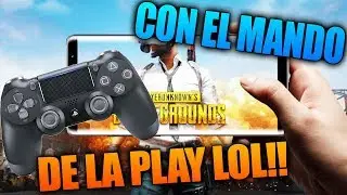 COMO JUGAR CON EL MANDO DE LA PLAY AL Playerunknown battleground mobile O FORTNITE BATTLE ROYALE
