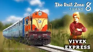 ALCO's come as a Surprise Gift | Vivek Express | TheRailZone Turns 8 | Trains Indian Railways