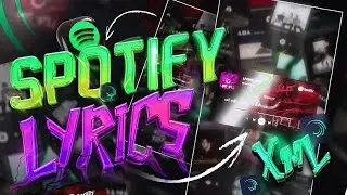 Spotify Card Lyrics Editing Alightmotion   XML preset | sorif1