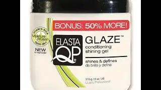 Elasta QP Hair Glaze Conditioning Shining Gel 6 oz