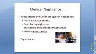 Forensic 036 a Medical Negligence Doctor Precaution Defense