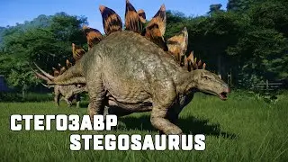 Динозавры. Стегозавр. Stegosaurus