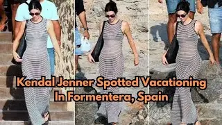 Kendall Jenner Spotted Vacationing In Formentera, Spain