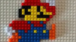 How to make a super Mario pixel art 