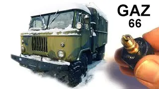 GAZ-66 Tire inflation adapter