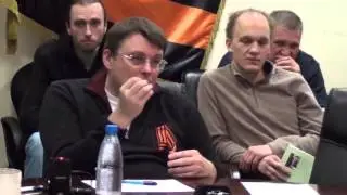 Говорим о СМИ С  Евгением Федоровым в ЦШ НОД в Москве