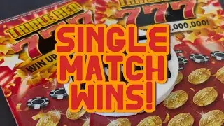 Triple Red 7’s Win ‼️ #california #lottery #scratchers #win