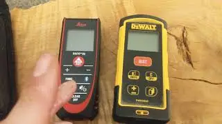 SURPRISING. Leica distro vs dewalt/other laser distance measurer.