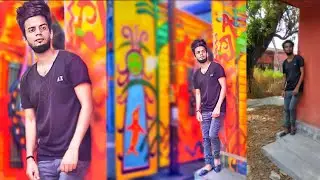 PicsArt Manipulation Editing Tutorial | PicsArt Wall Photo Editing 🔥
