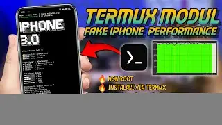 🔥NON ROOT‼️Termux Gaming Modul iPhone v3 Performance Untuk Menikmati Game Grafik Rata Kanan