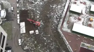 Парковка за Наташинской 12. Начало.