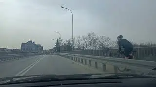 Nowy Targ; kierunek Centrum na Rondzie Ofiar Katynia